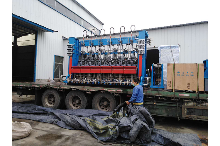 行列機，供料機發(fā)貨